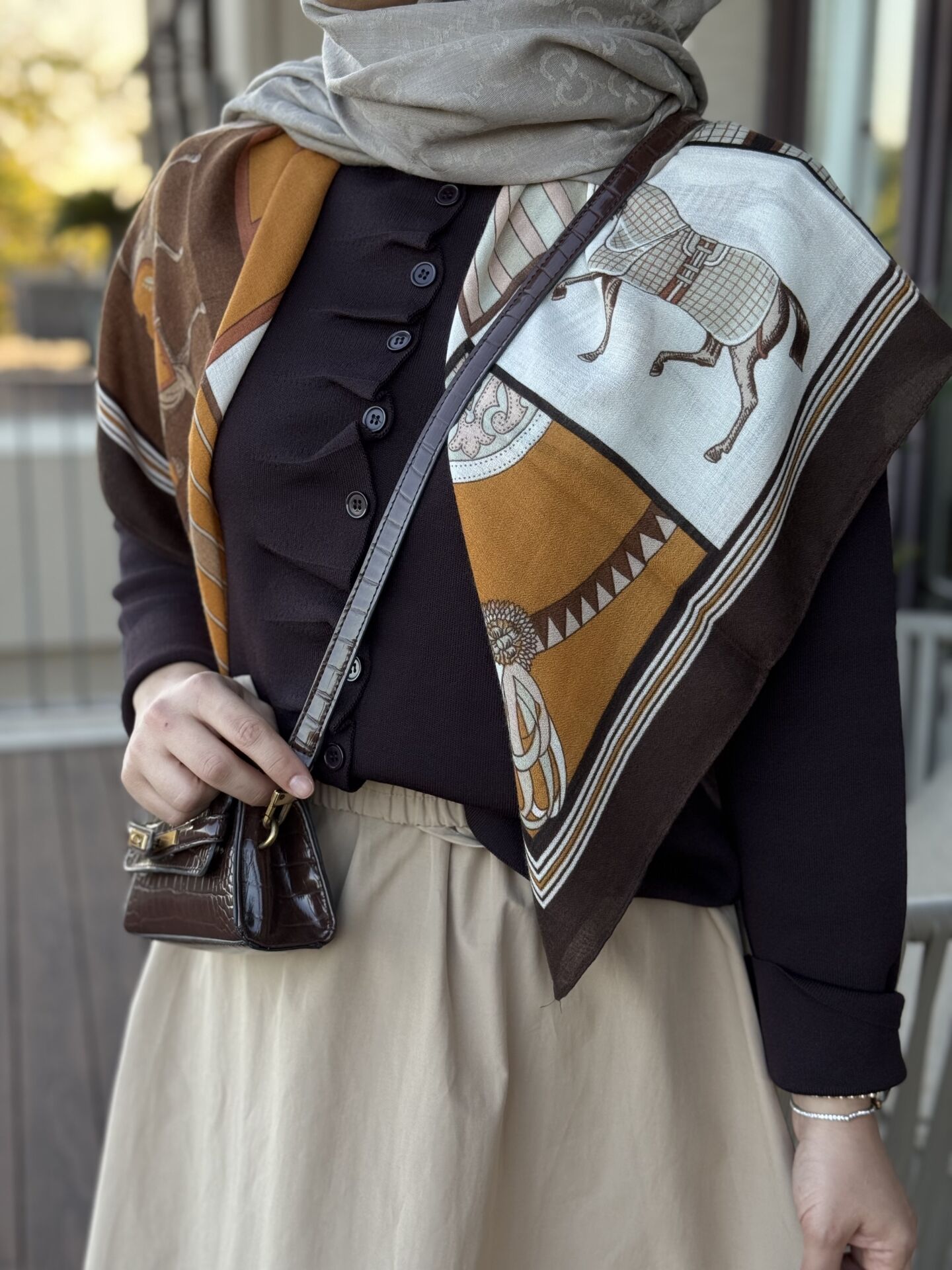 GLOWS HIRKA/ KAHVERENGİ