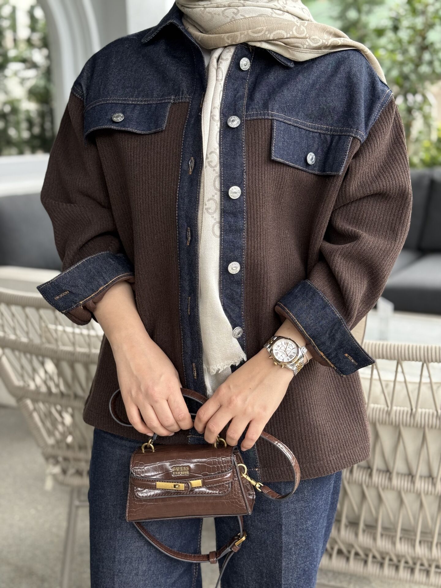 Kot Karışım Gömlek