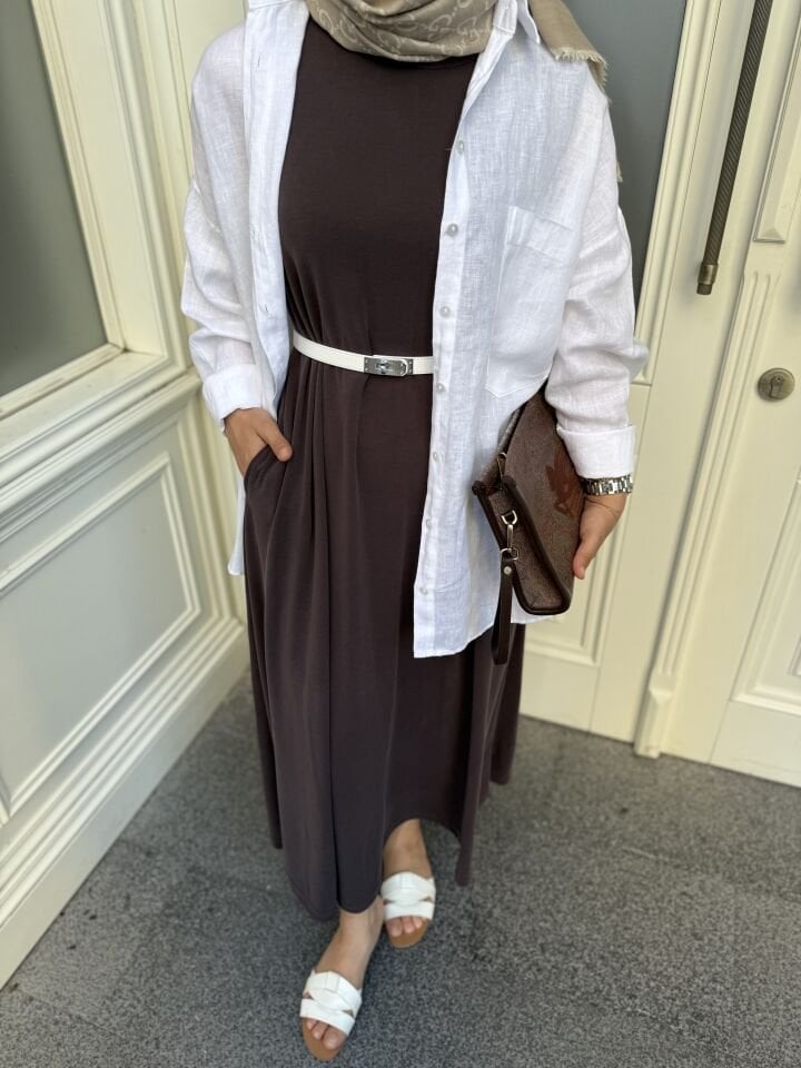 Massi Elbise/ Kahverengi