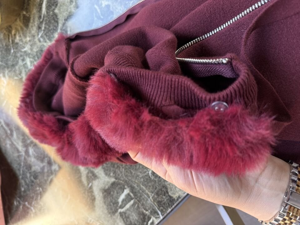 Çift Fermuar Hırka