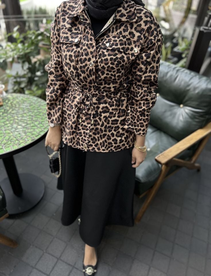 Leopar Ceket