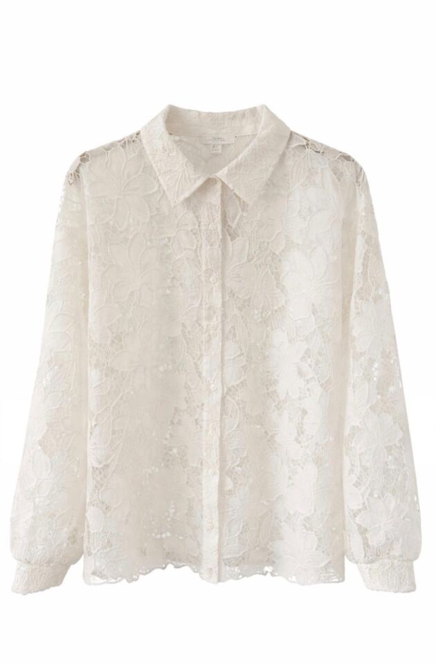 İpekyol gömlek beyaz