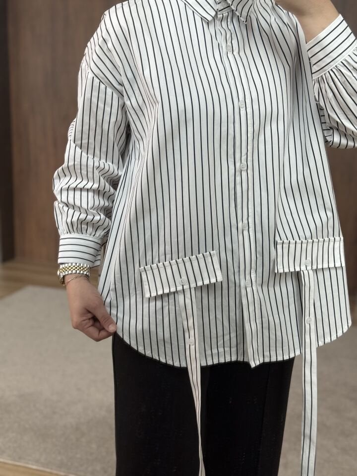 Twist model gömlek süveter