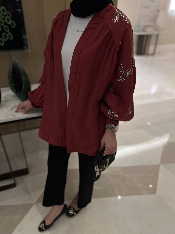 Kimono Bordo