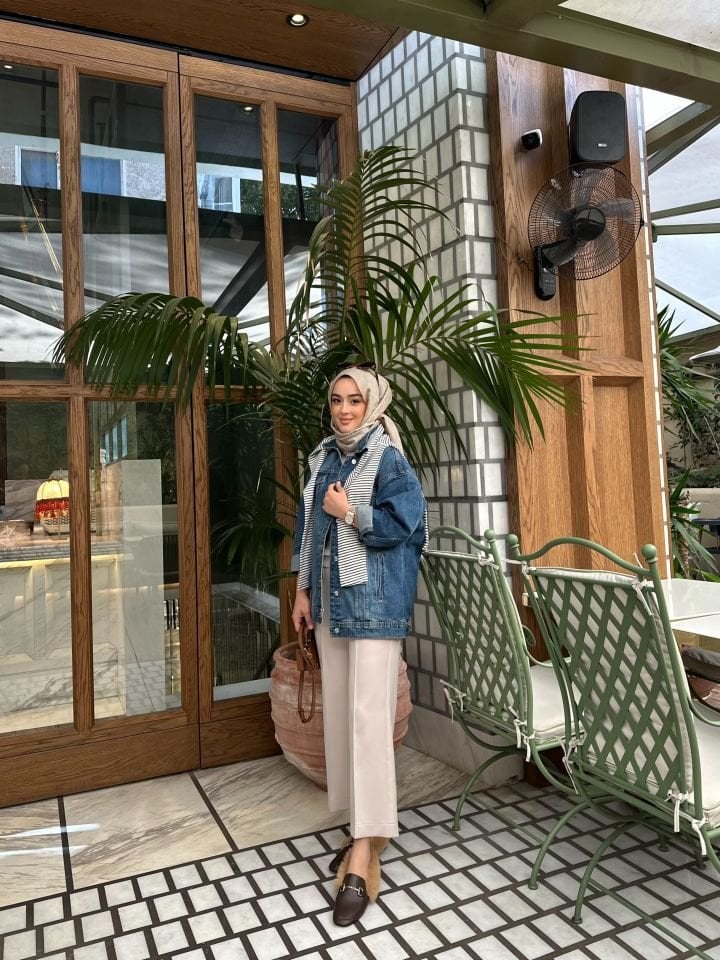 Buble Pantolon 90 cm / Taş