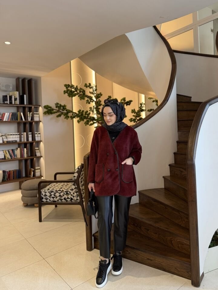 Angora Hırka/ BORDO