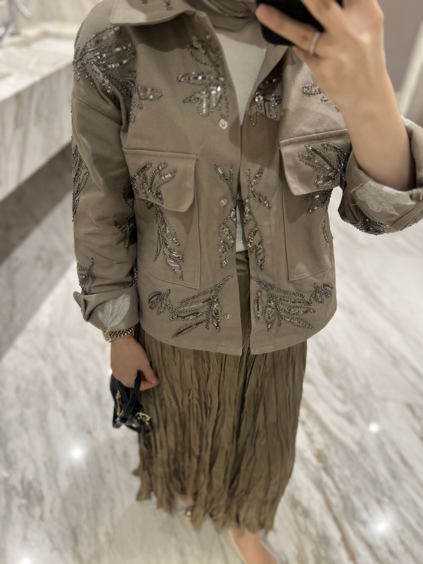 İthal Gabardin Ceket||