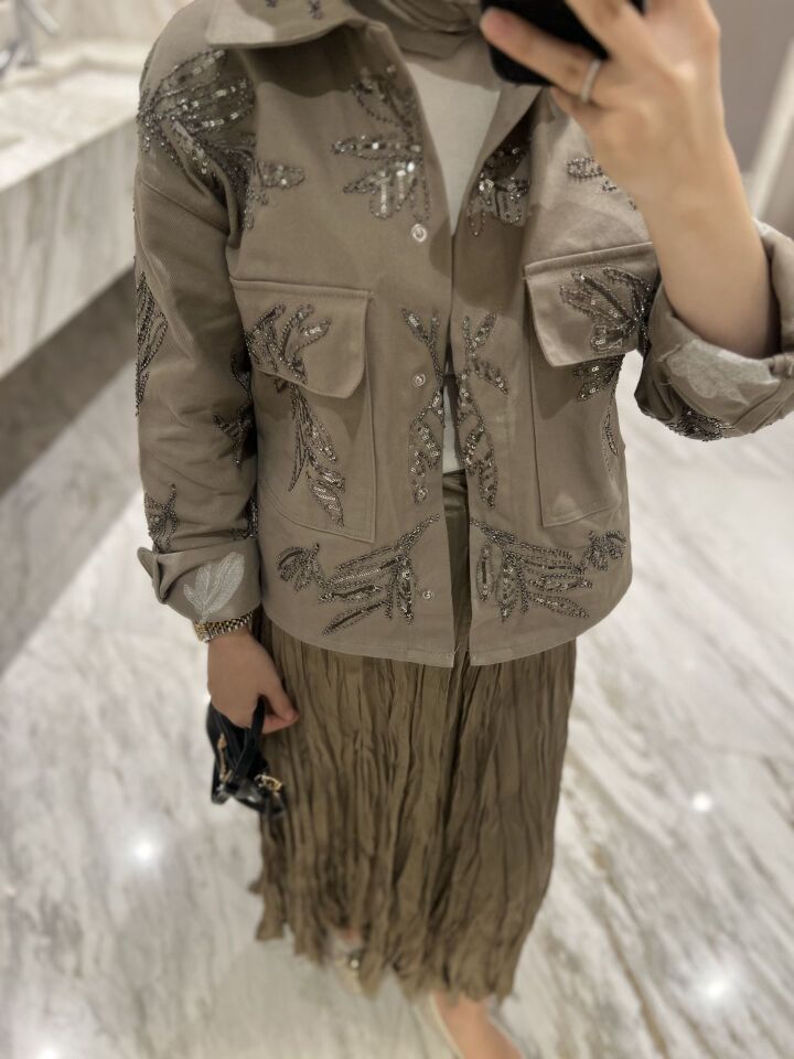 İthal Gabardin Ceket||