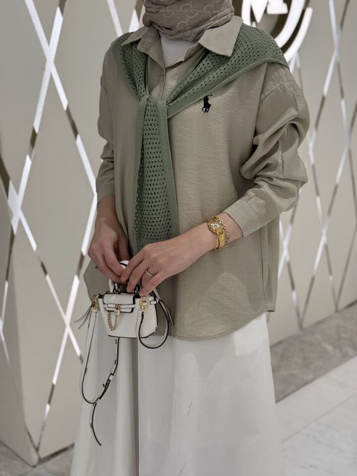 ATKILI GÖMLEK YEŞİL