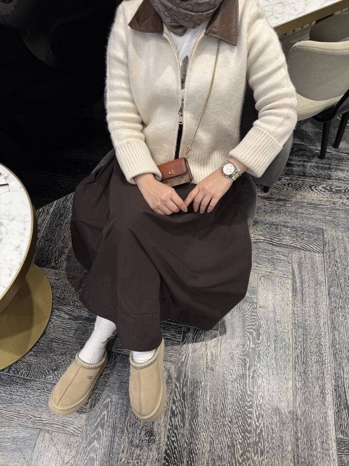 Çift Fermuar Hırka