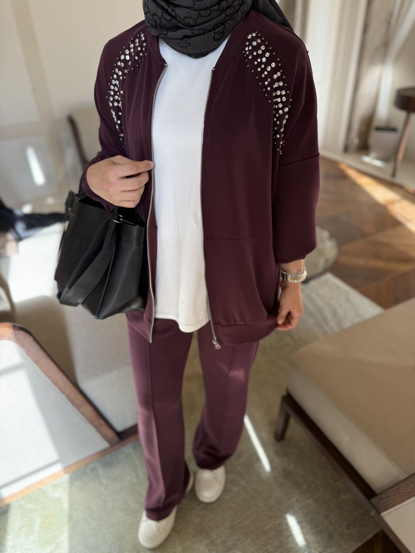 Plormis Eşofman Takımı/ Mürdüm