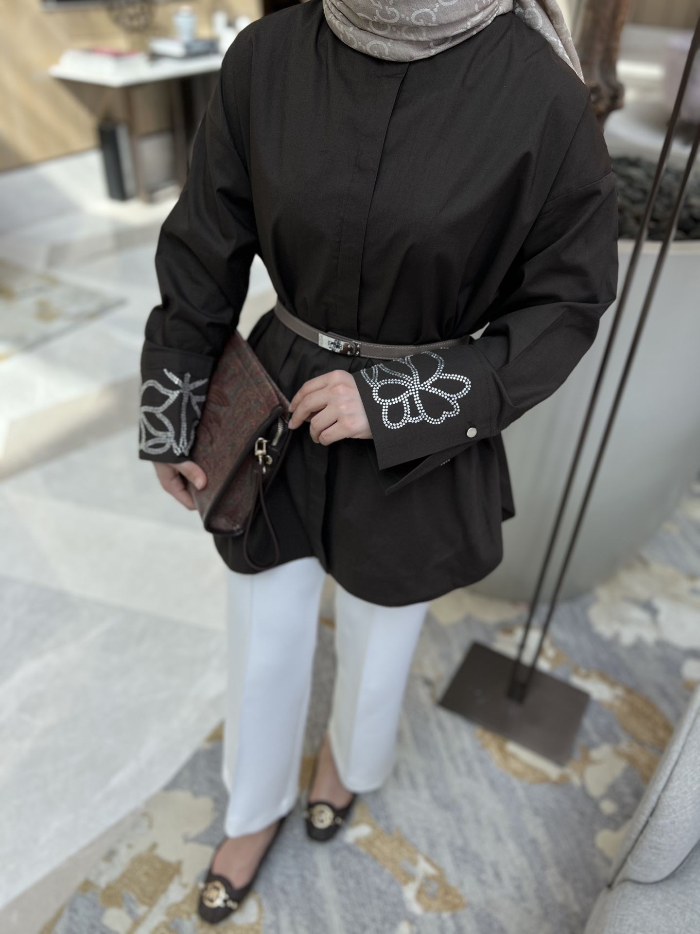 KYLE GÖMLEK/ KAHVERENGİ