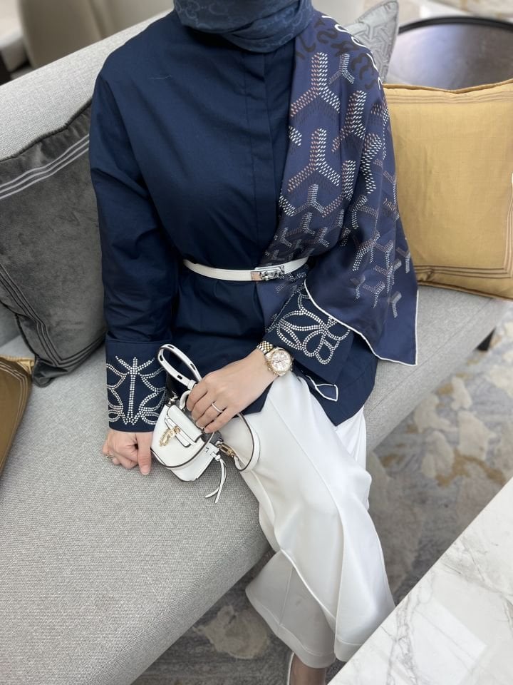 KYLE GÖMLEK/ LACİVERT