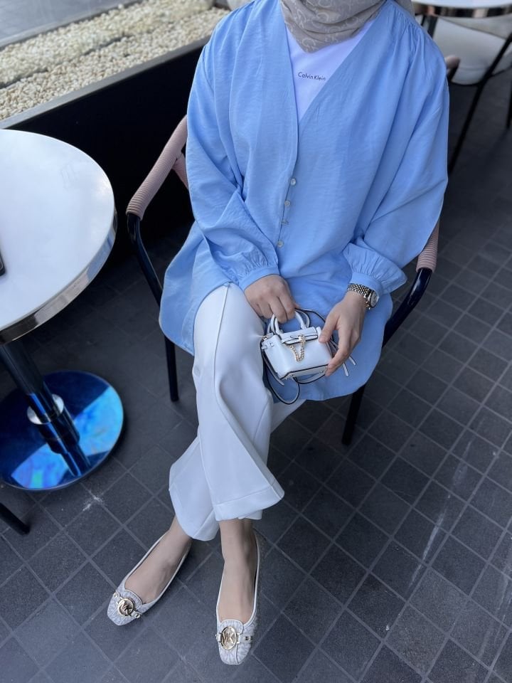 SUZİ GÖMLEK MAVİ