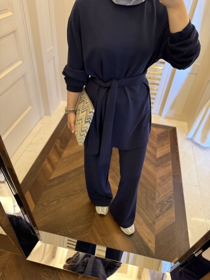 NOVA EŞOFMAN TAKIMI/ LACİVERT