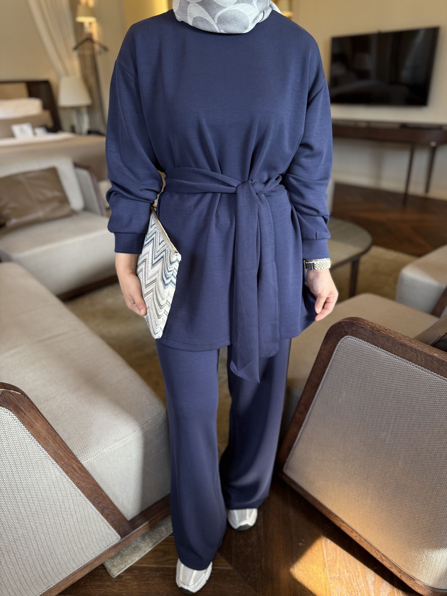 NOVA EŞOFMAN TAKIMI/ LACİVERT