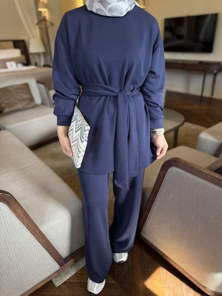 NOVA EŞOFMAN TAKIMI/ LACİVERT