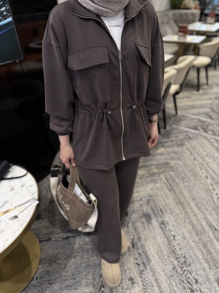 VELAR TAKIM/ KAHVERENGİ