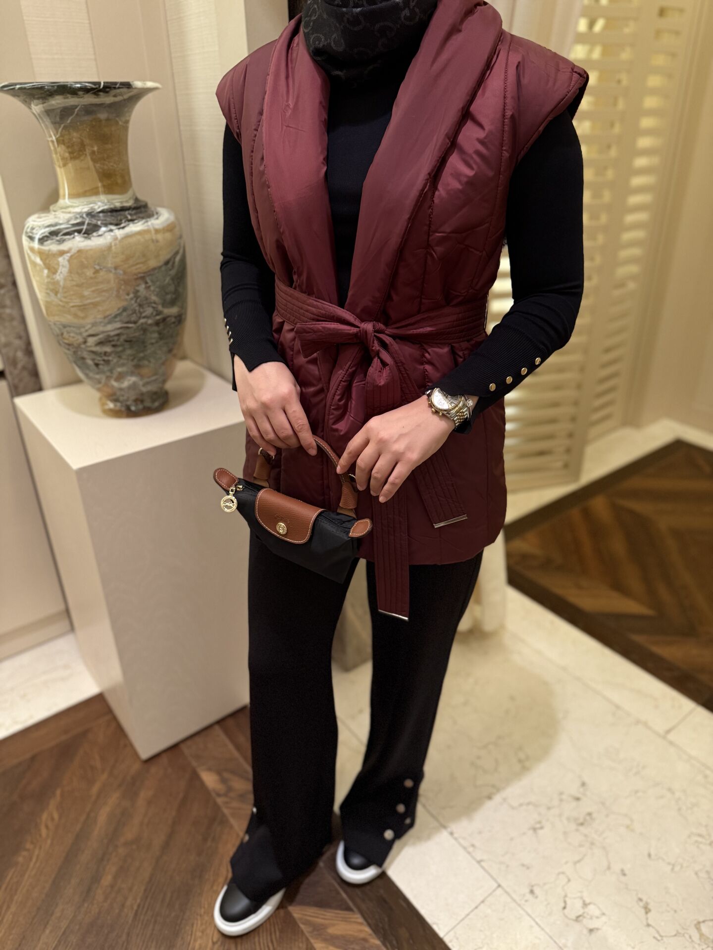 MELİSSA YELEK/ BORDO