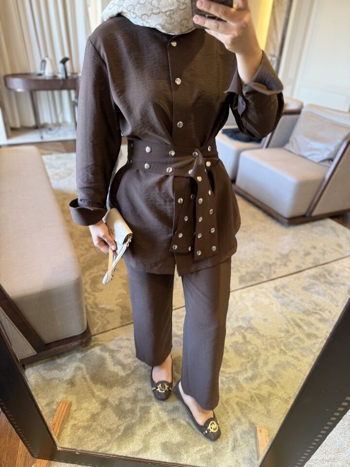 SAVİN TAKIM/ KAHVERENGİ