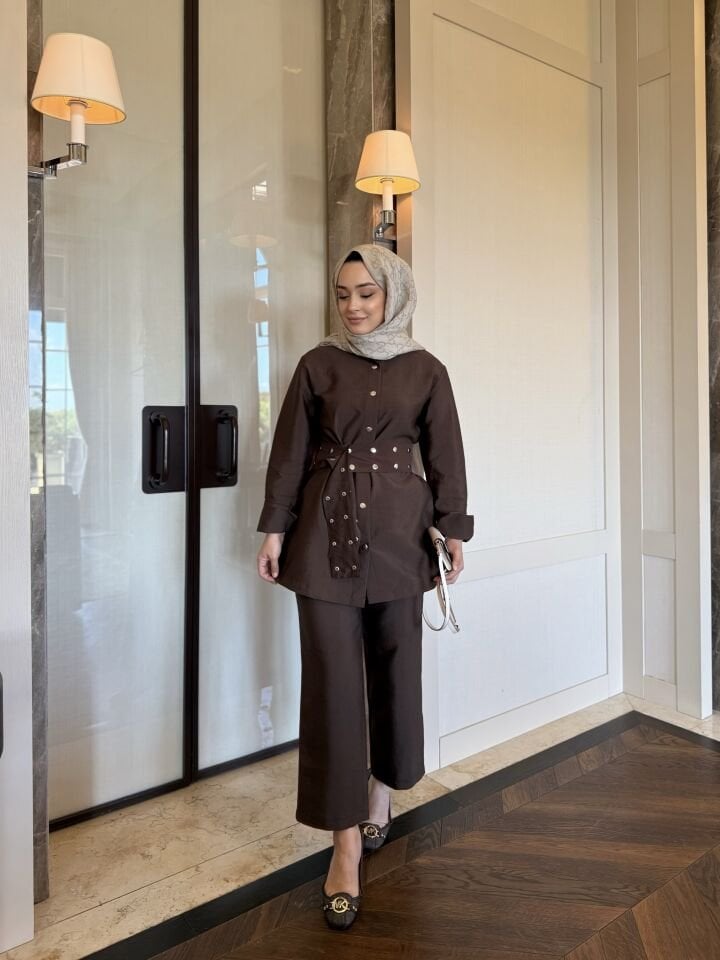 SAVİN TAKIM/ KAHVERENGİ